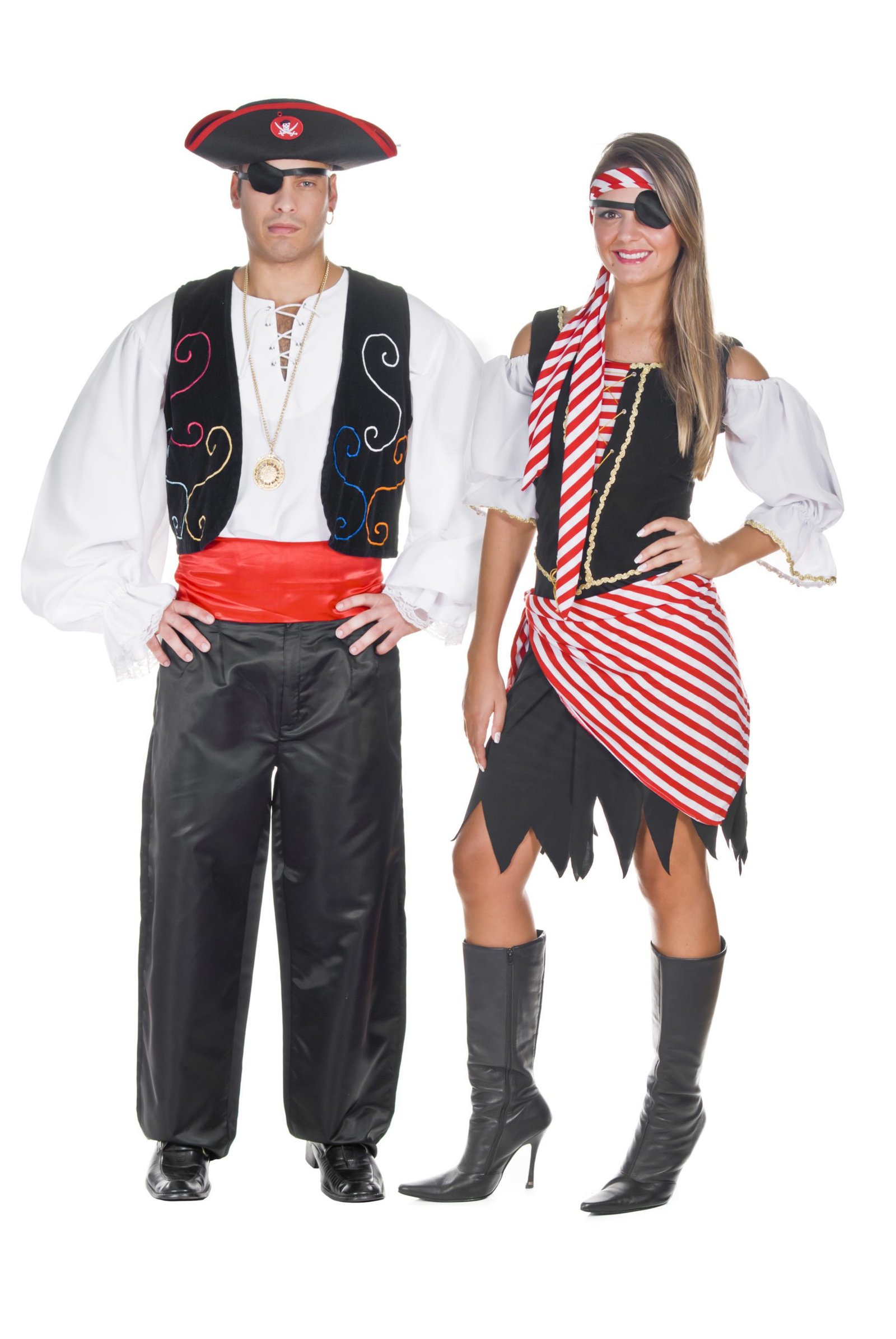 Pirata Masculino e Pirata Feminina - Absurdo Fantasias